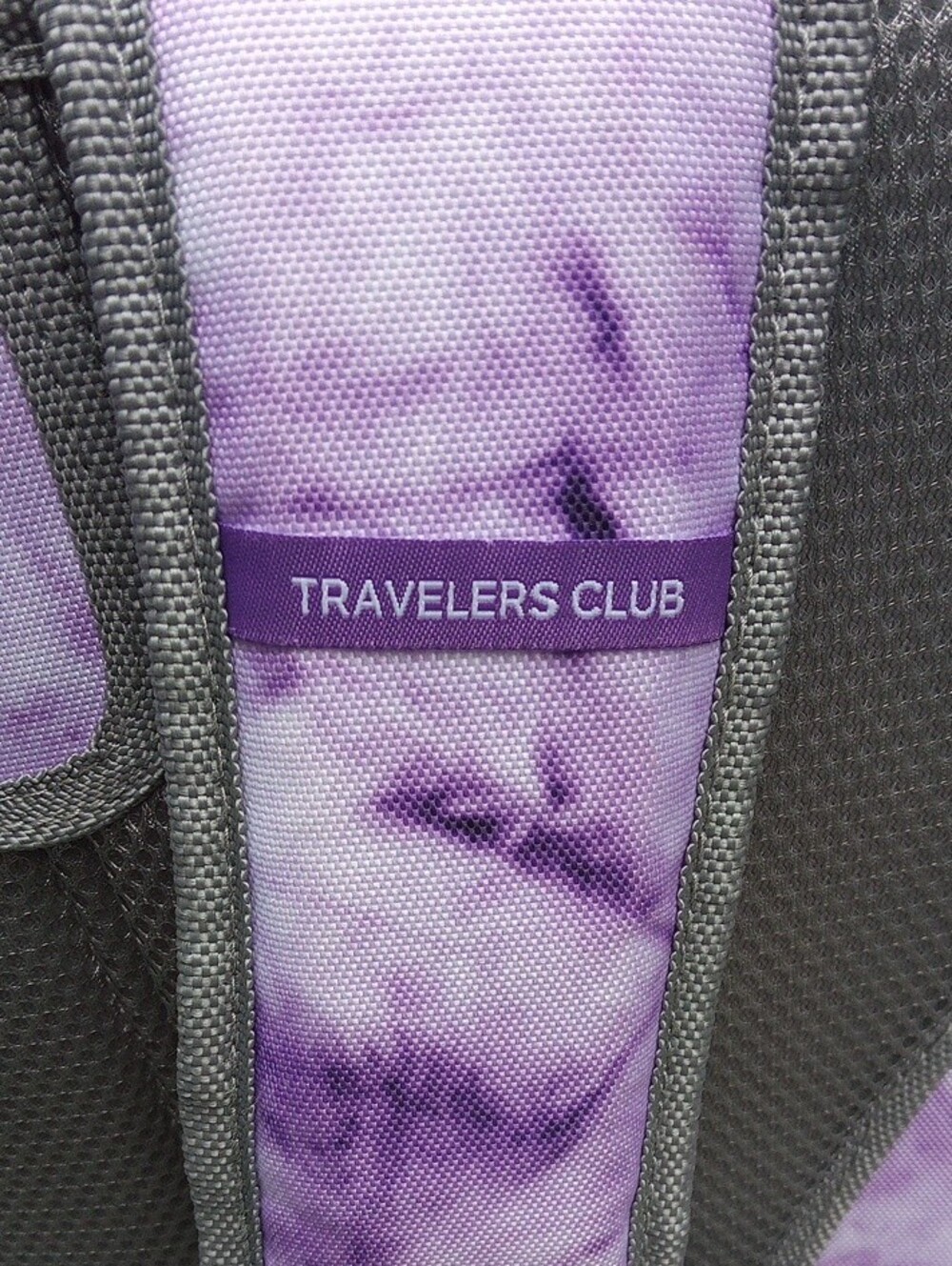 Purple Tie-Dye Rolling Backpack - Picture 6 of 16